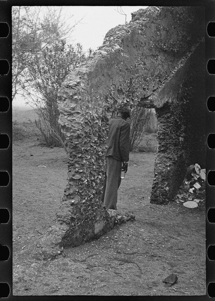 [Untitled photo, possibly related to: Tabby construction. Ruins of supposed Spanish mission, St. Marys, Georgia]. Sourced…