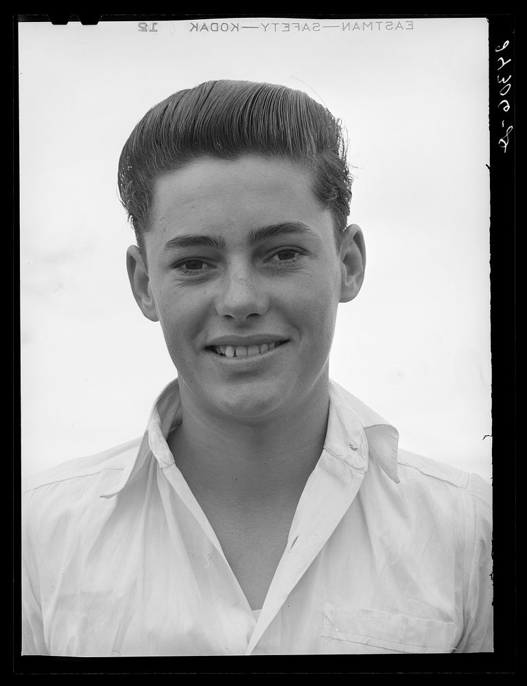 Son of migrant. Tulare migrant camp. Visalia, California. Sourced from the Library of Congress.