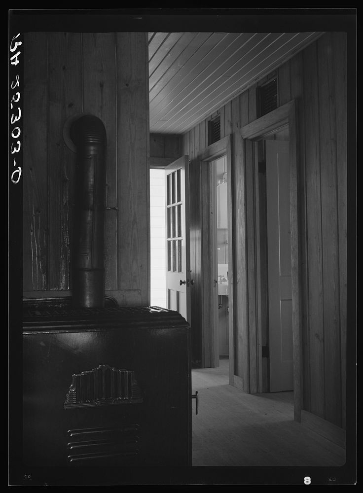 [Untitled photo, possibly related to: Interior. Plum Bayou Homesteads, Arkansas]. Sourced from the Library of Congress.
