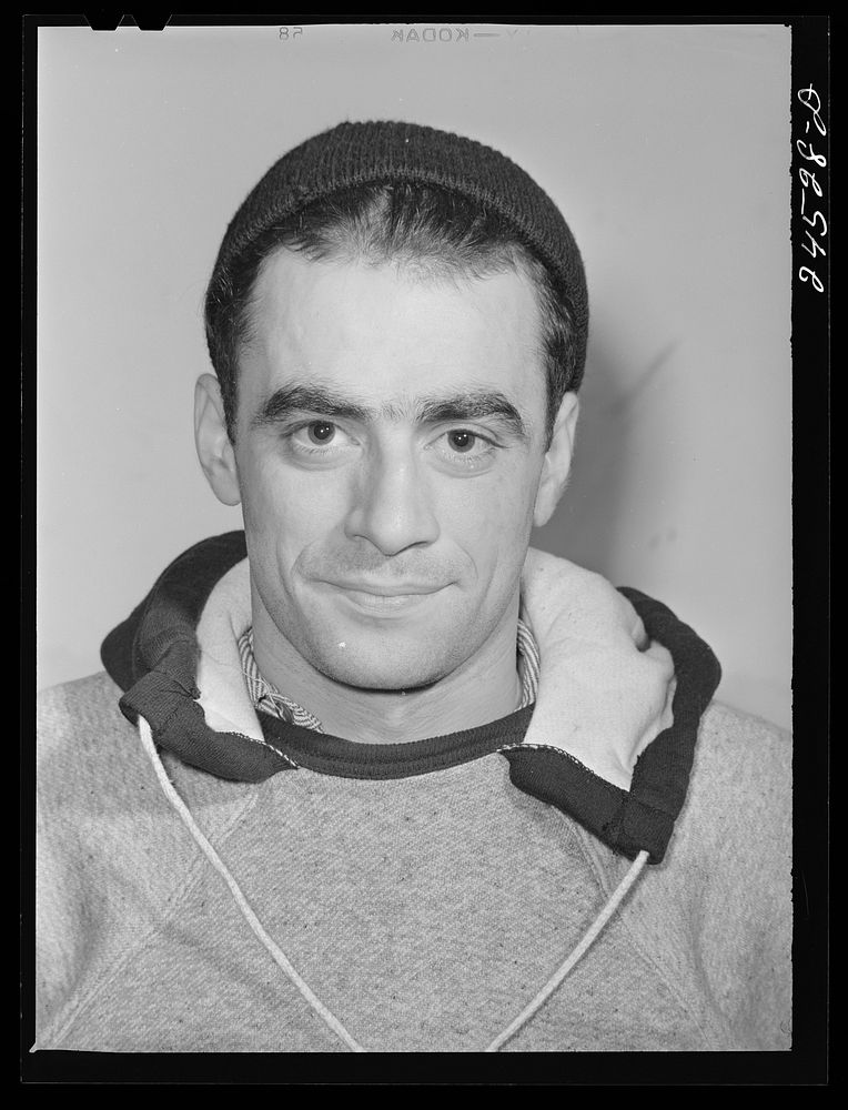 [Untitled photo, possibly related to: Merchant seaman. New York City, New York]. Sourced from the Library of Congress.