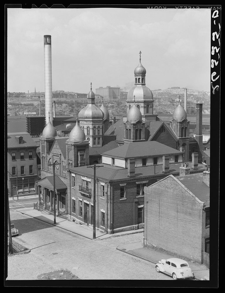 Russian Orthodox Church. Pittsburgh, Pennsylvania. Sourced from the Library of Congress.