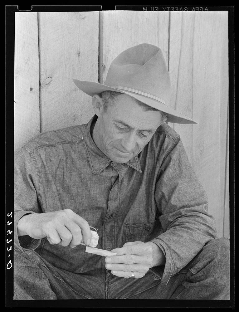 [Untitled photo, possibly related to: Jack Arnold, part owner. Quarter Circle 'U' Ranch, Montana]. Sourced from the Library…