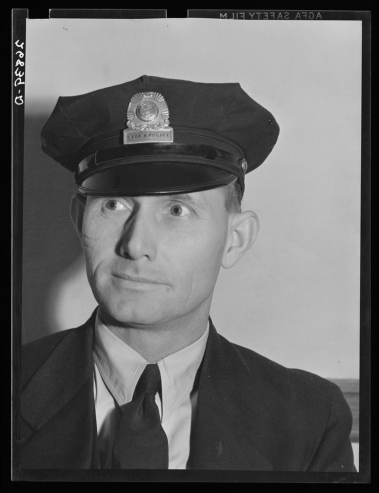 Policeman. Herrin, Illinois. Sourced from the Library of Congress.