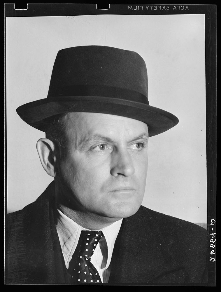 Officer of UMWA (United Mine Workers of America). Herrin, Illinois (see 26881-D). Sourced from the Library of Congress.
