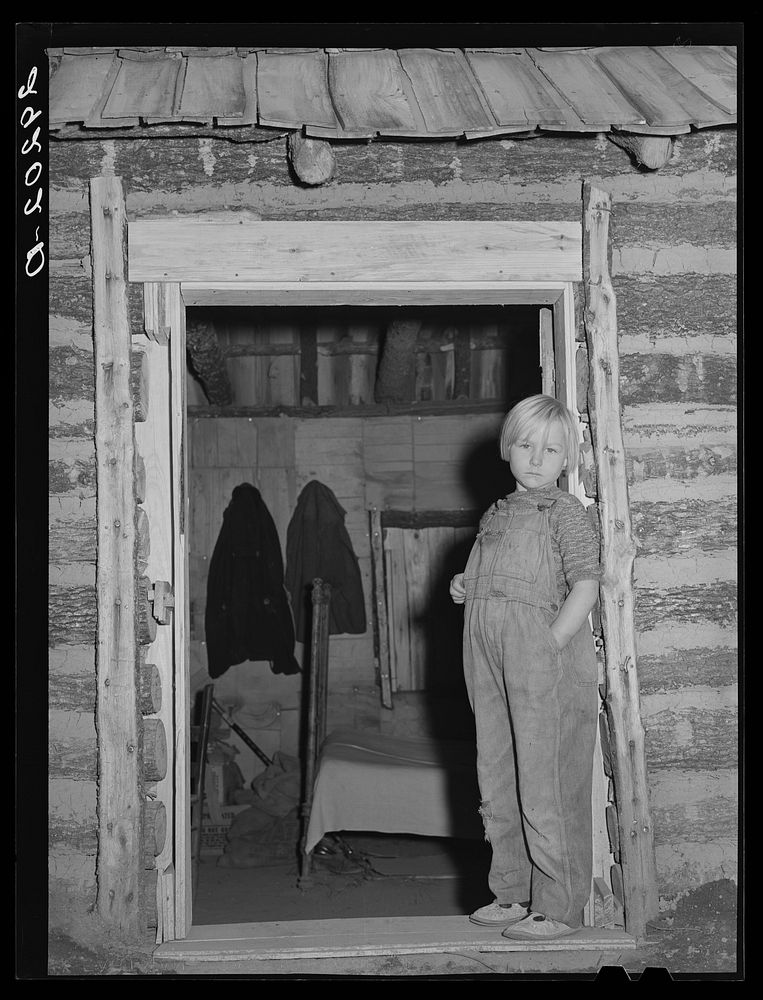 Daughter of evicted sharecropper. Butler County, Missouri. Sourced from the Library of Congress.