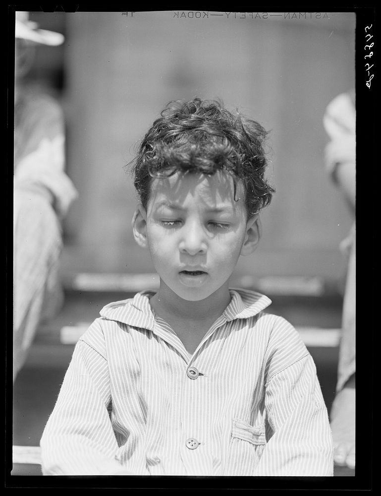 Melrose, Louisiana. The son of a mulatto servant on the John Henry Plantation. Sourced from the Library of Congress.