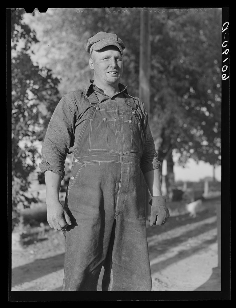FSA (Farm Security Administration) rehabilitation borrower. Grant County, Wisconsin. Sourced from the Library of Congress.