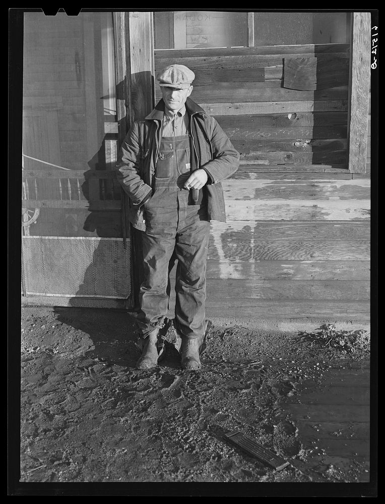 Mr. Sauer, farmer. Cavalier County, North Dakota. Sourced from the Library of Congress.