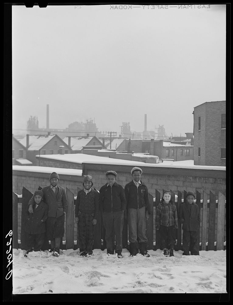 Steelworkers sons. Aliquippa, Pennsylvania. Sourced from the Library of Congress.