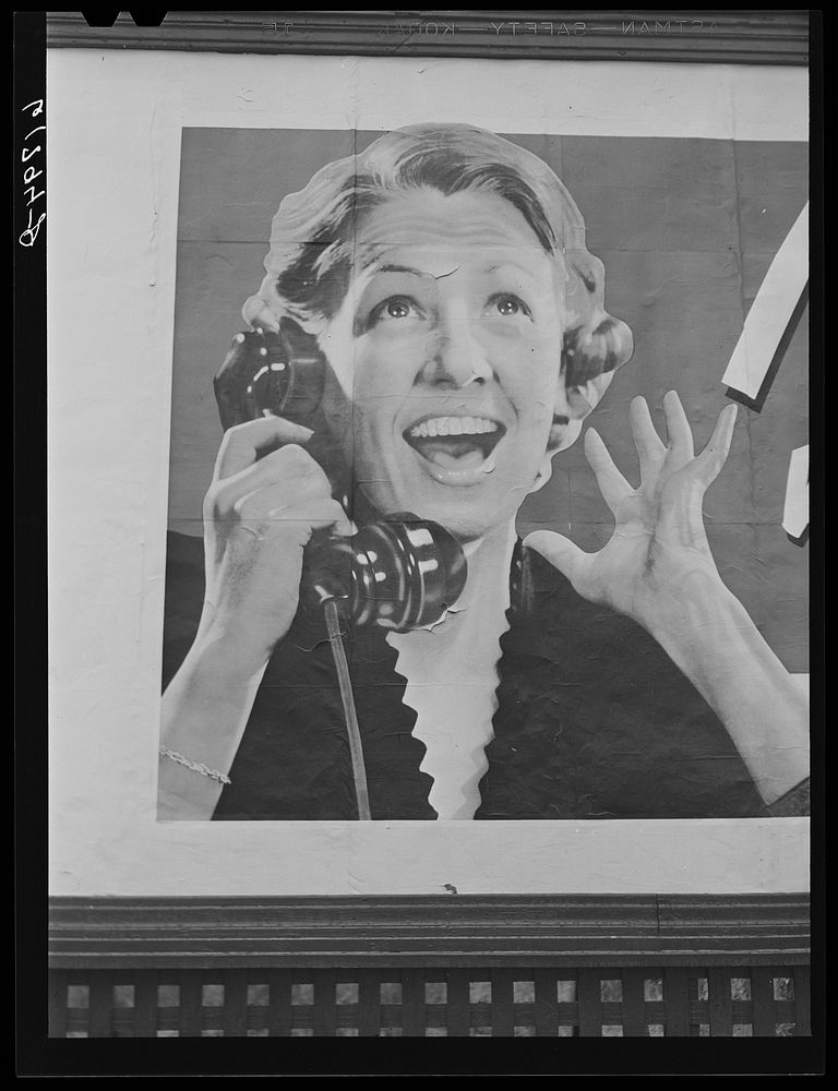 Advertising. Piggott, Arkansas. Sourced from the Library Free Photo