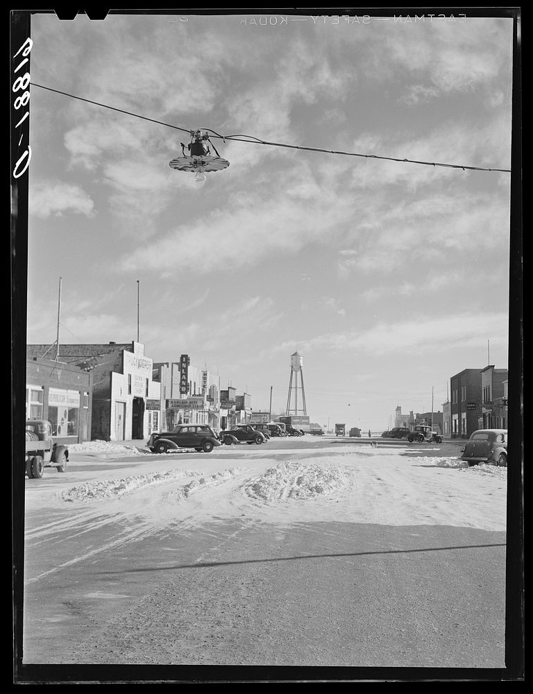 Martin, South Dakota. The largest town within fifty-mile radius. Sourced from the Library of Congress.