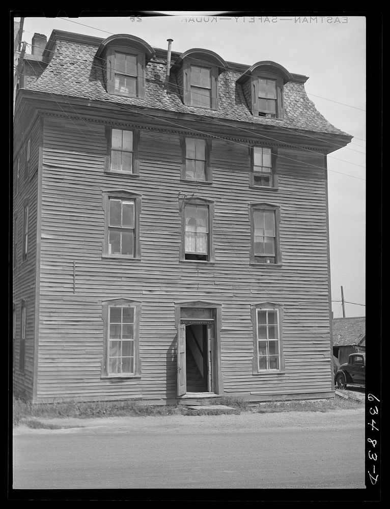 Boarding house. Baraga, Michigan. Sourced from the Library of Congress.