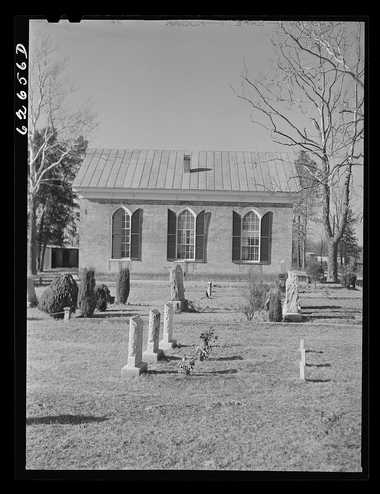 Country church. Essex County, Virginia. Sourced from the Library of Congress.