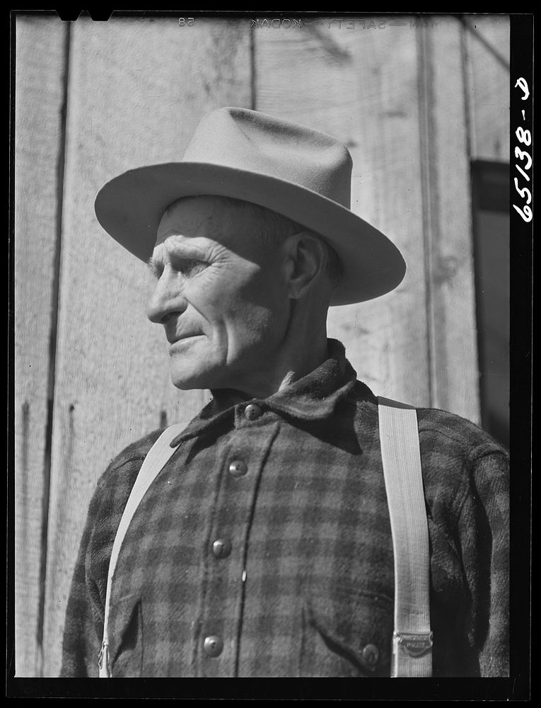 Beaverhead County, Montana. John Reed, former cowpuncher who is now a sheepman. Sourced from the Library of Congress.