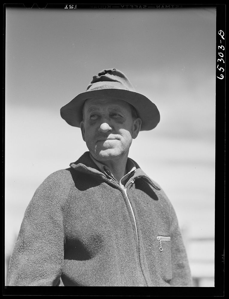 Bitterroot Valley, Montana. Rancher. Sourced from the Library of Congress.