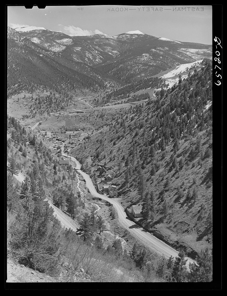 Road into Idaho Springs, Colorado. Free Photo rawpixel