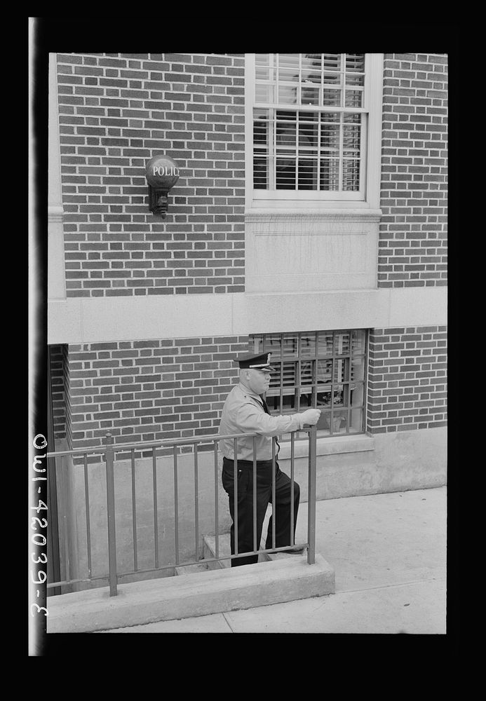 Southington, Connecticut. Chief of police. Sourced from the Library of Congress.