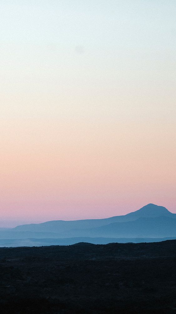 Nature phone wallpaper background, sun rising at Glen Coe, Scotland