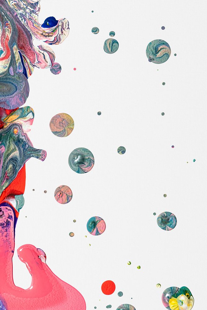 Aesthetic colorful background handmade experimental art
