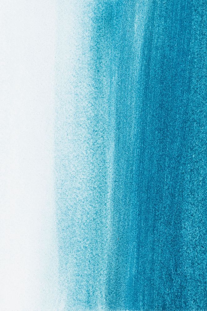 Ombre blue sea watercolor background abstract style