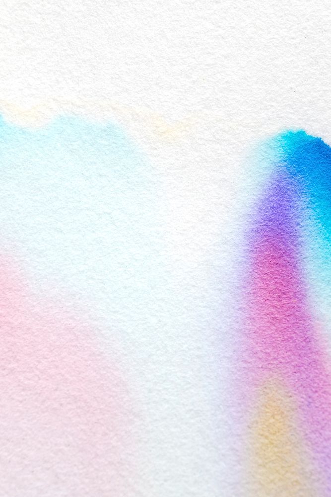 Aesthetic abstract chromatography background in colorful tone