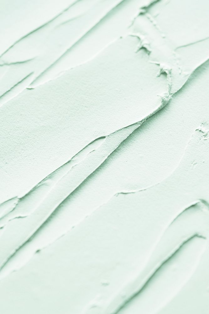 Mint green wall paint textured background