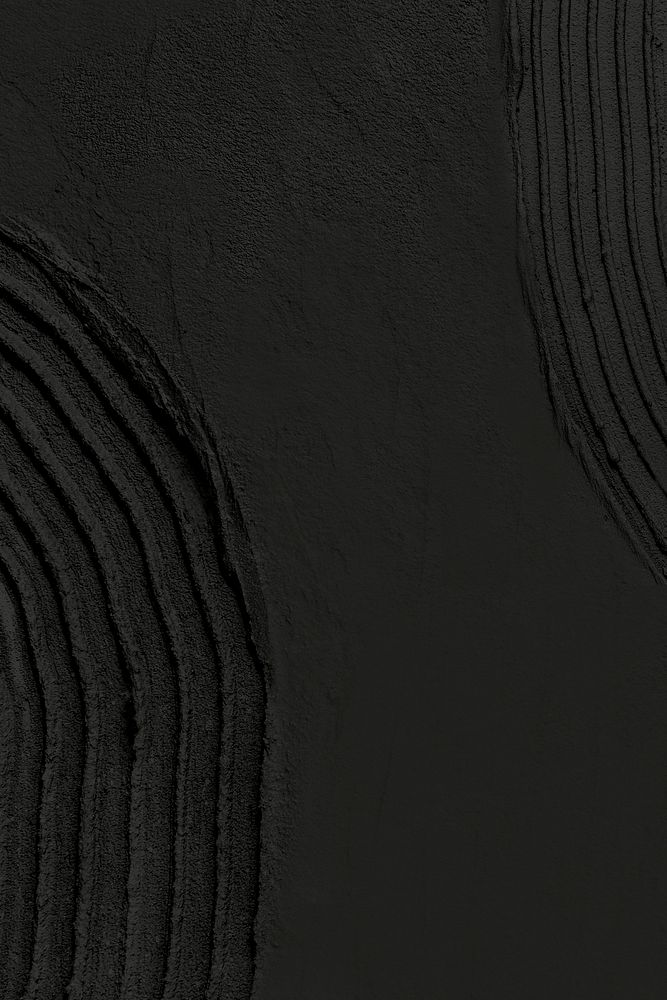 Black wall paint textured background