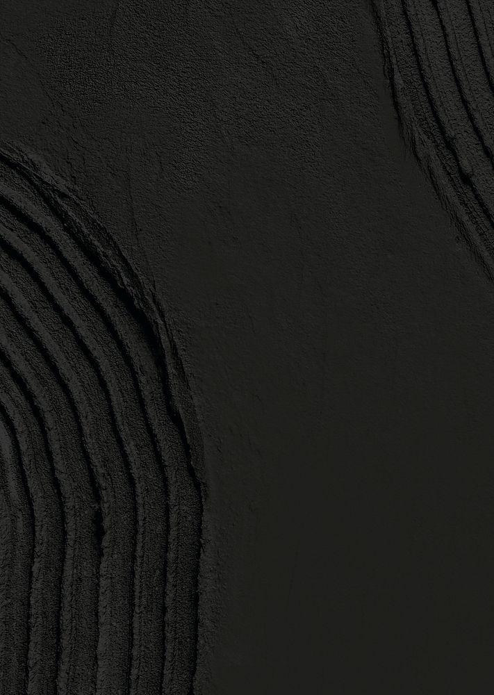 Black wall paint textured background