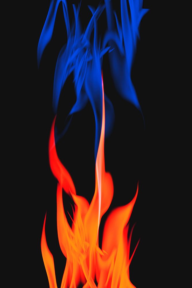 Blue flame background, aesthetic neon | Free Photo - rawpixel