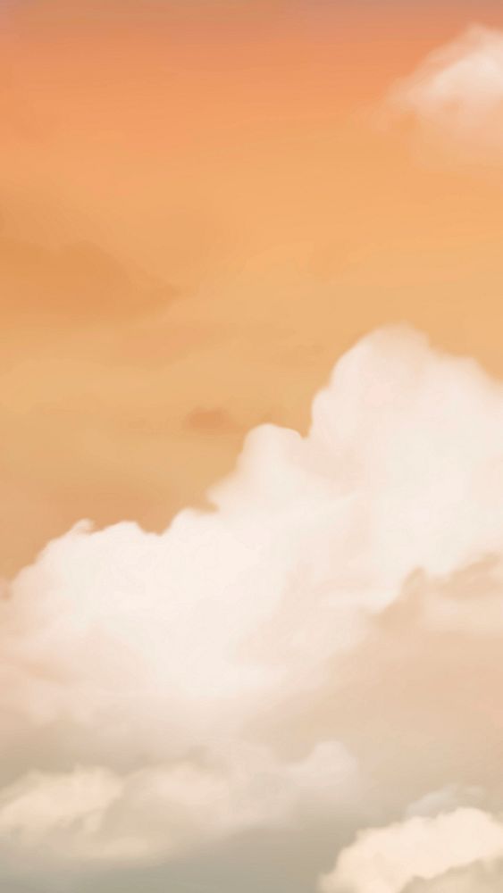 Abstract wallpaper vector featuring sky and clouds