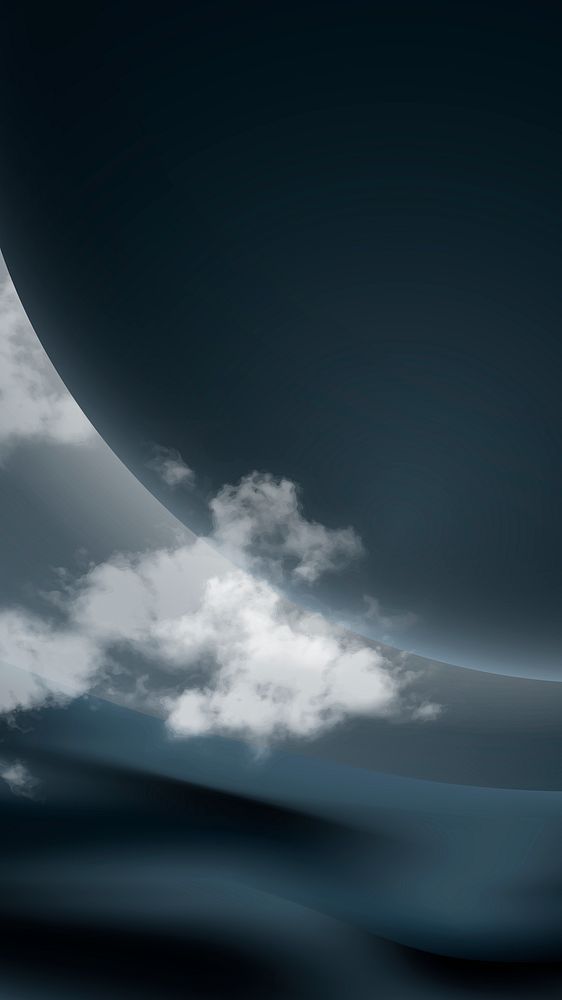Futuristic galaxy border background psd in gray minimal style