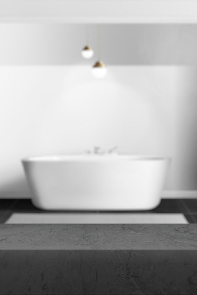 Bathroom product backdrop, interior background image