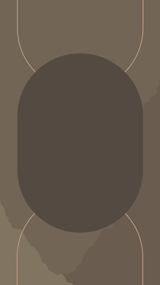 Brown background psd with oval frame