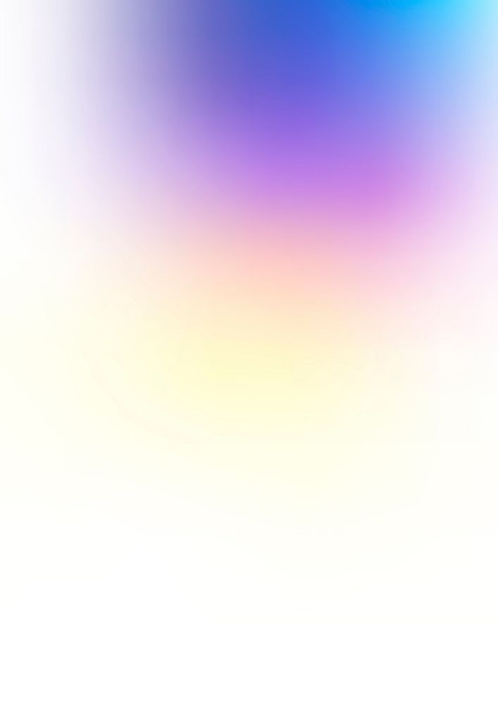 Gradient purple background, holographic design