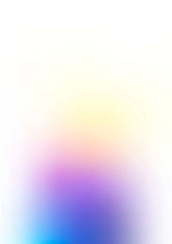 Gradient purple background, holographic design