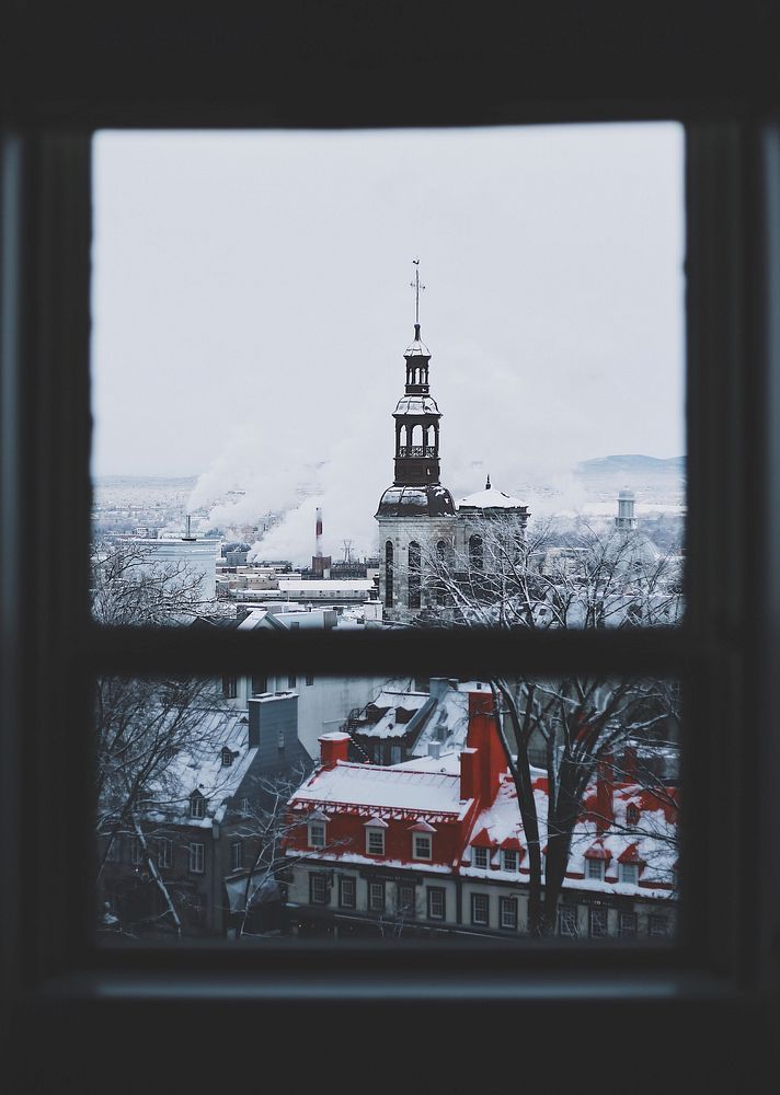 canadian winter. Original public domain image from Wikimedia Commons