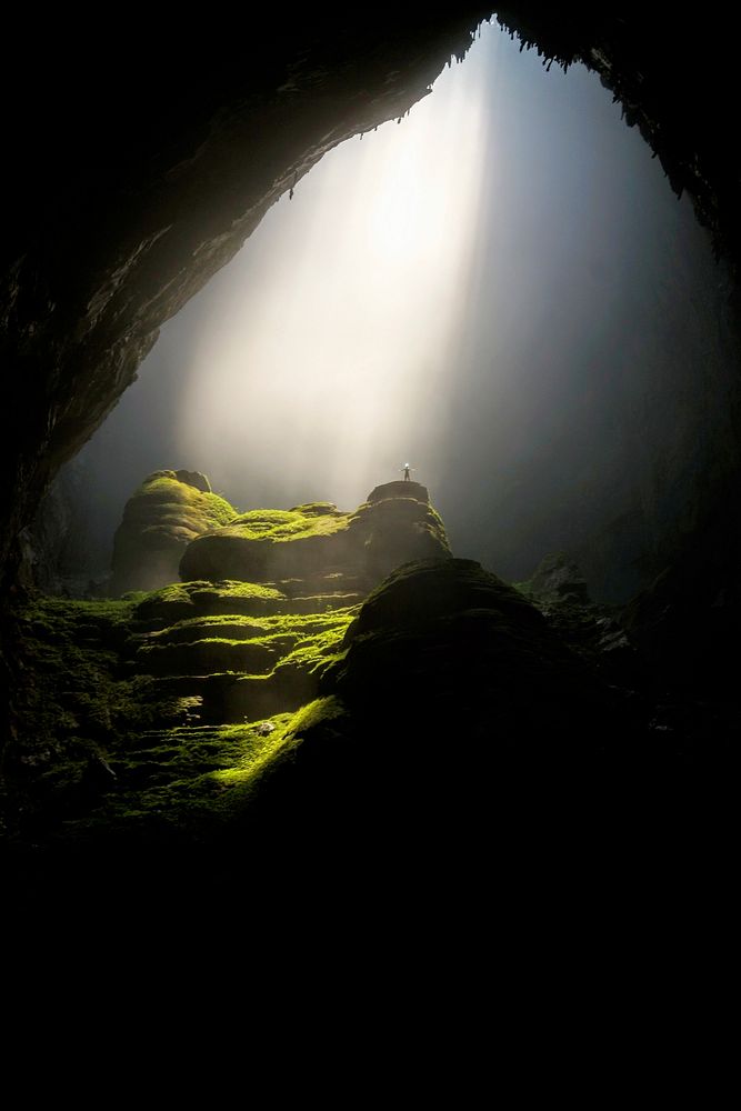 Cave. Original public domain image from Wikimedia Commons