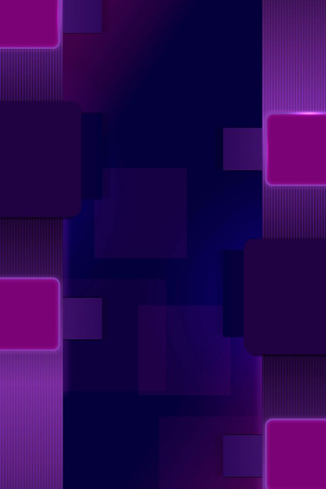 Neon background, android geometric wallpaper vector