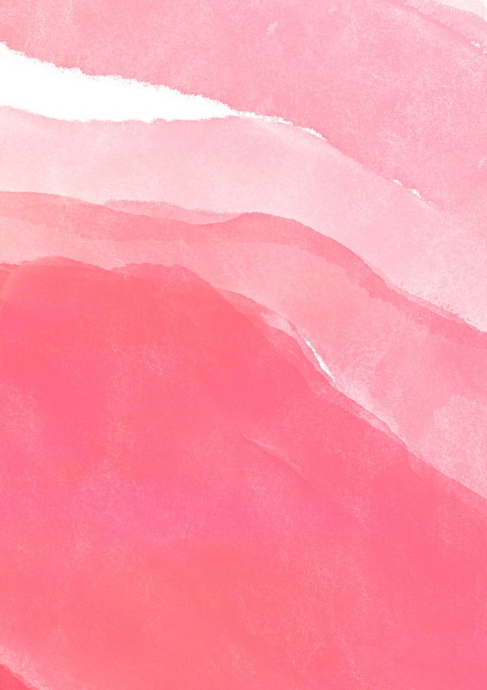 Pink abstract watercolor background vector
