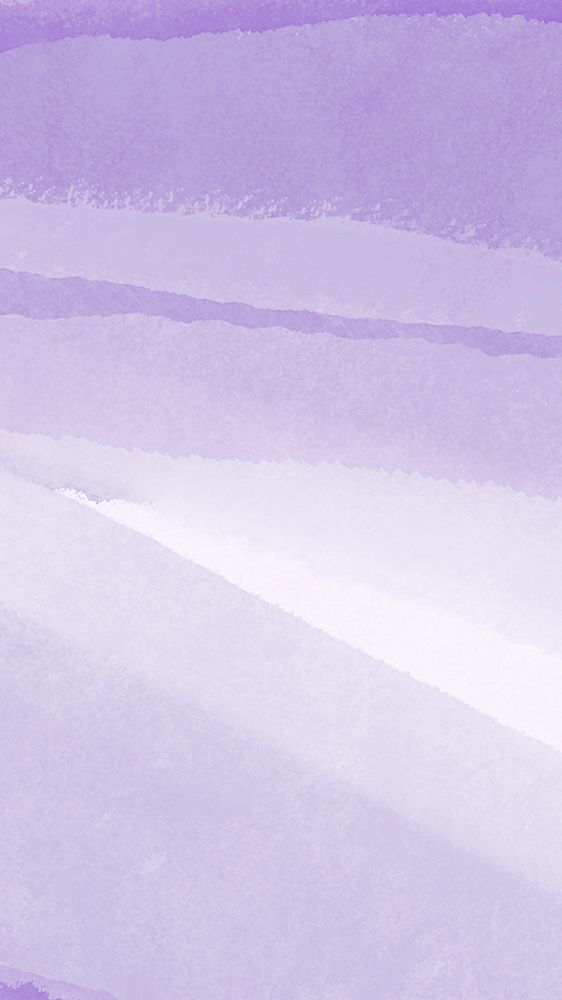 Purple wallpaper, watercolor iPhone background abstract design