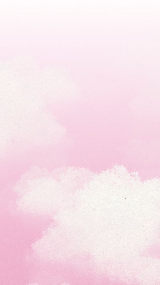 Pink cloud HD iPhone wallpaper background