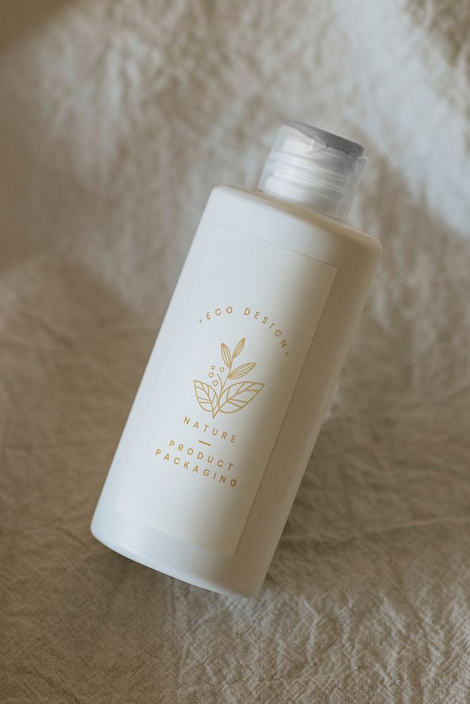 Eco design body lotion bottle 