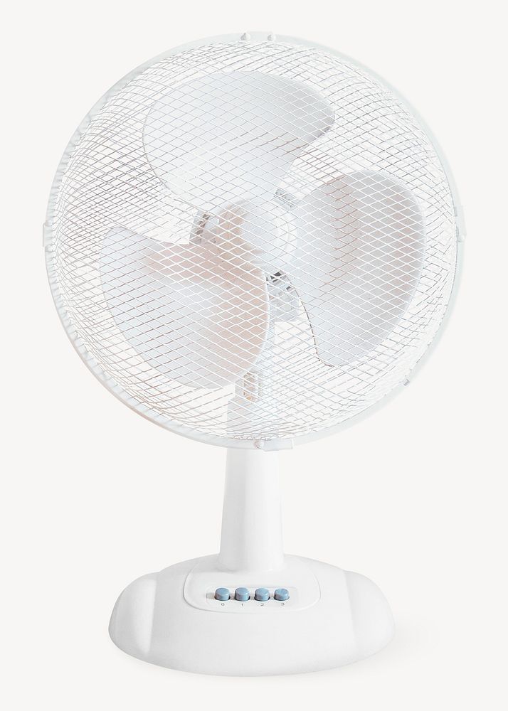 Electric fan sticker, object image psd