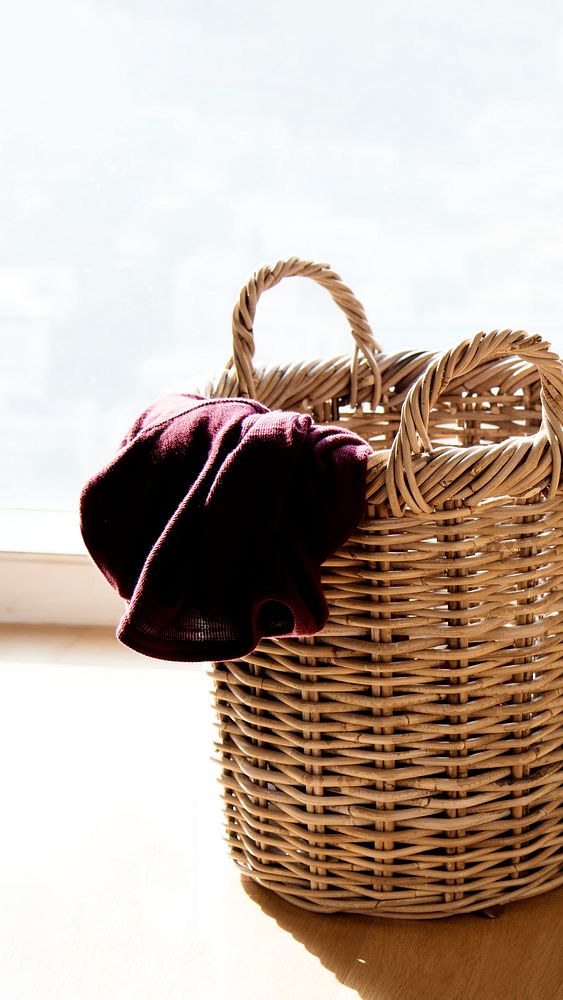 Laundry baskets iPhone wallpaper, home and lifestyle