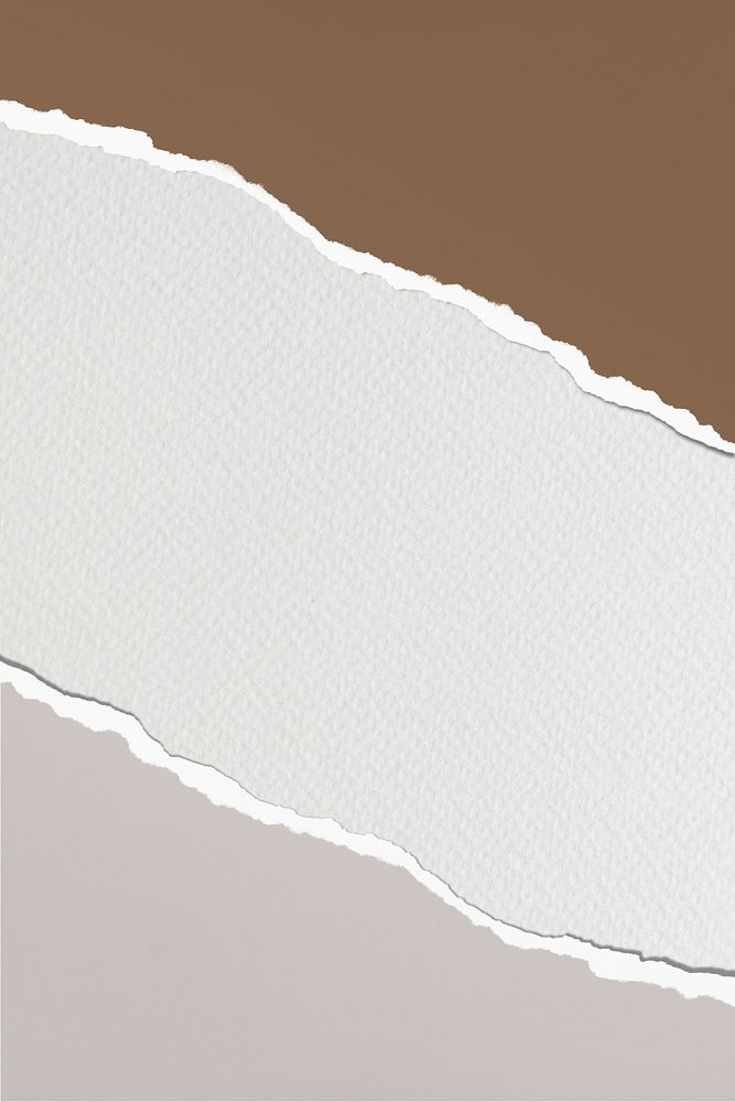Earth tone torn paper background
