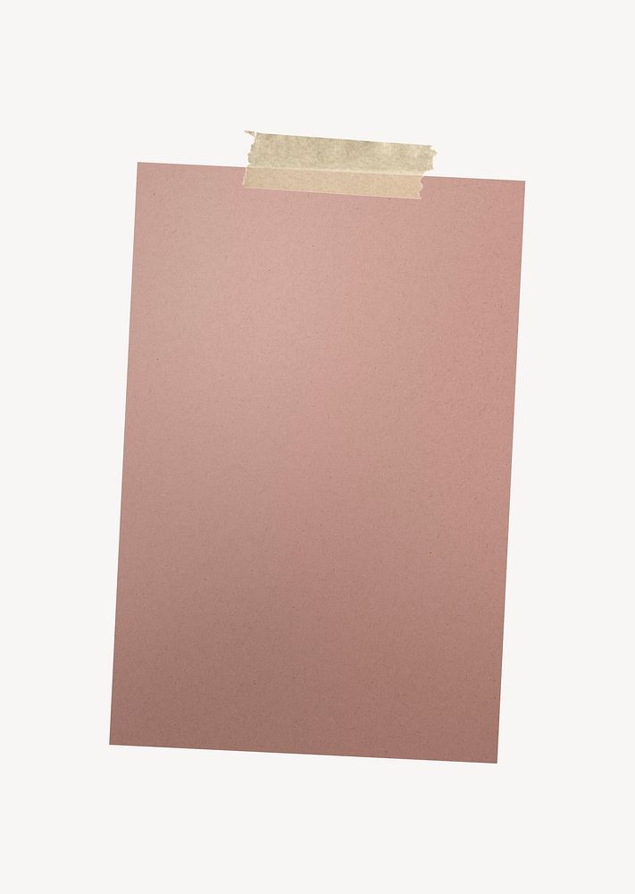 Pink memo frame background, washi tape