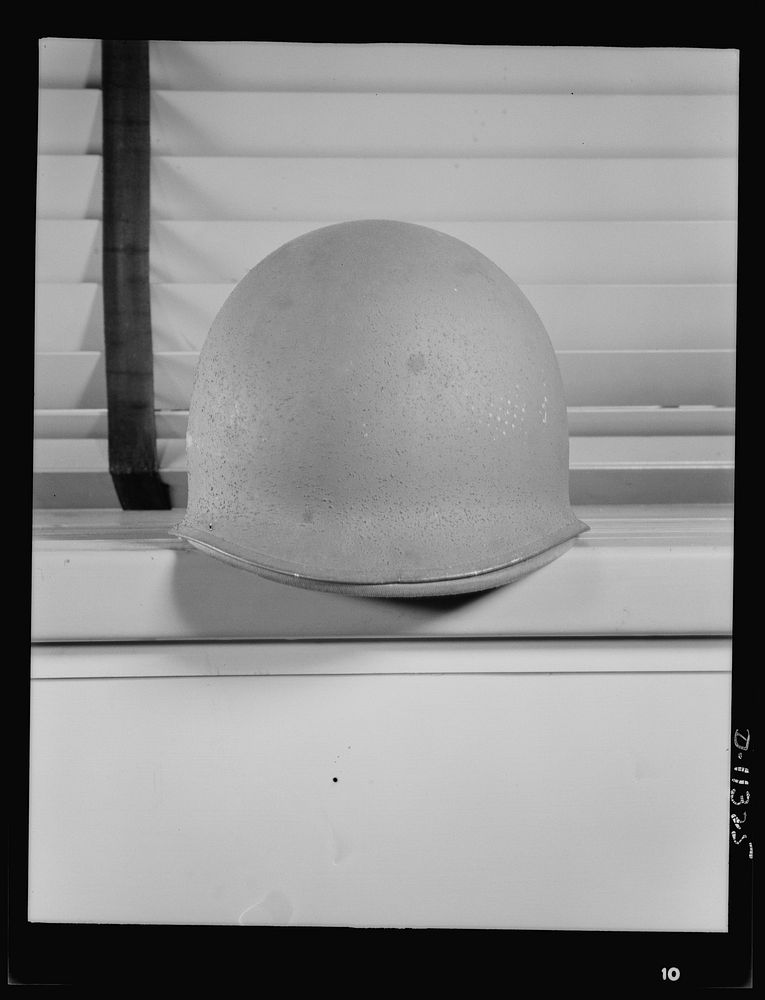 Helmet. Sourced from the Library of Congress.