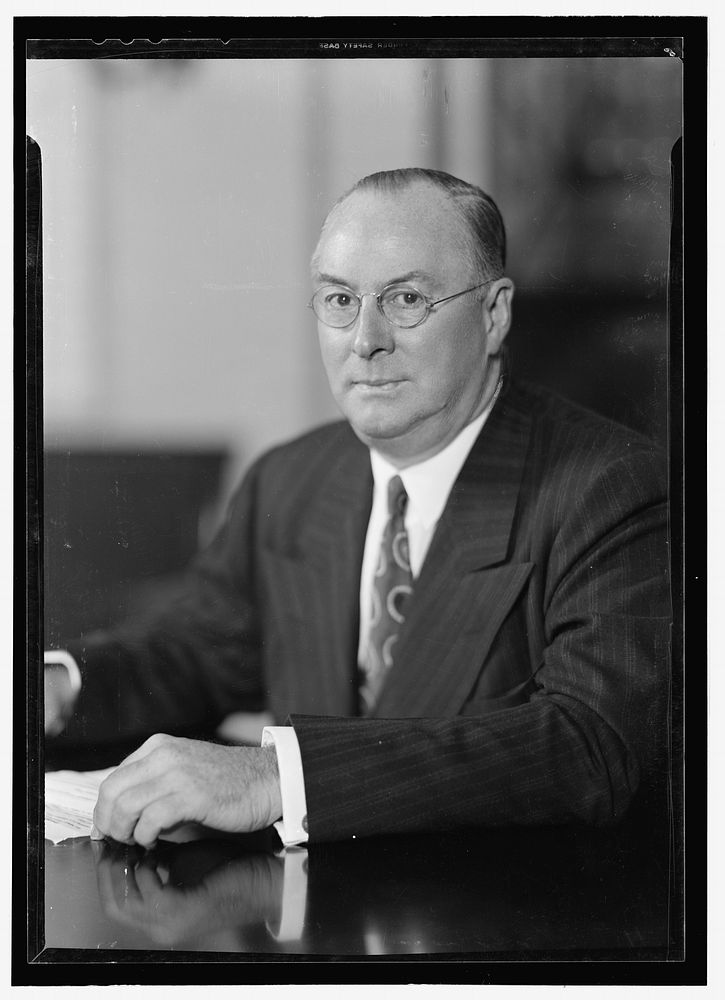 Donald M. Nelson, chairman, War Production Board (WPB). Sourced from the Library of Congress.