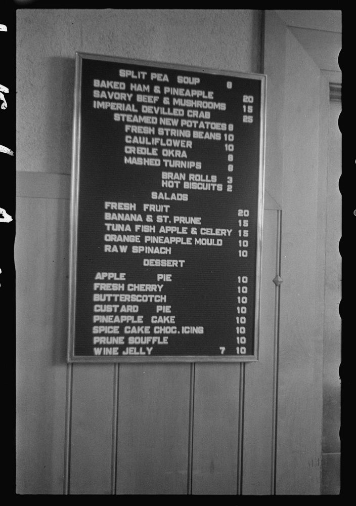 Washington, D.C A small bulletin board in one of the cafeterias of the U.S. Department of Agriculture (?). Sourced from the…