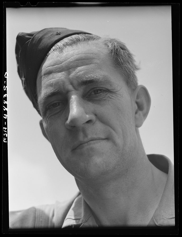 Camp Shelby, Hattiesburg, Mississippi. A soldier. Sourced from the Library of Congress.